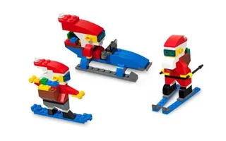 LEGO 40000-1 Santa Claus in the Snow — 159 pieces, released 2009