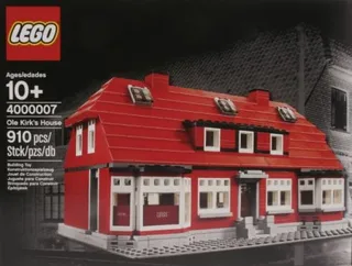 LEGO 4000007-1 Ole Kirk's House (LEGO Employee Christmas Gift Version) — 910 pieces, LEGO Exclusive theme