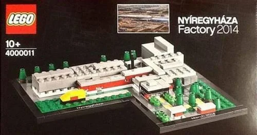 LEGO 4000011-1 Nyíregyháza Factory — 327 pieces, LEGO Exclusive theme
