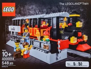 LEGO 4000014-1 The LEGOLAND Train (LEGO Inside Tour Version) — 546 pieces, LEGO Exclusive theme