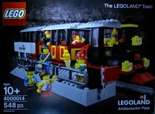 LEGO 4000014-3 The LEGOLAND Train (LEGOLAND Ambassador Pass Version) — 546 pieces, Legoland Parks theme
