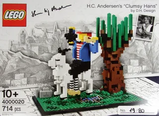 LEGO 4000020-1 H.C. Andersen's "Clumsy Hans" by D.H. Design (LEGO Inside Tour Version) — 714 pieces, LEGO Exclusive theme
