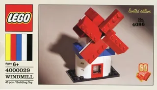 LEGO 4000029-1 Windmill — 45 pieces, released 2018