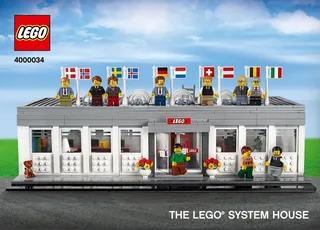LEGO 4000034-1 The LEGO System House — 998 pieces, LEGO Exclusive theme