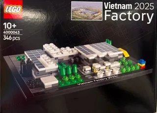LEGO 4000043-1 Vietnam 2025 Factory — 346 pieces, LEGO Exclusive theme