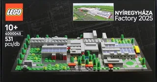 LEGO 4000045-1 Nyíregyháza 2025 Factory — 531 pieces, LEGO Exclusive theme