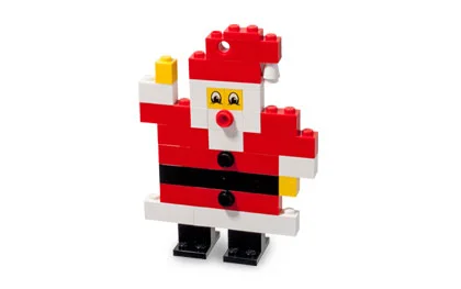 LEGO 40001-1 Santa Claus — 42 pieces, released 2009