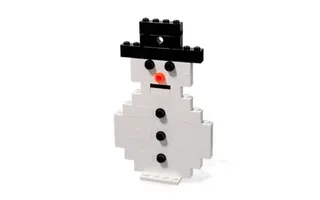LEGO 40003-1 Snowman — 44 pieces, released 2009
