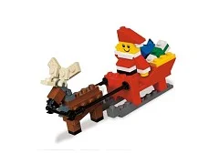 Santa with Sleigh - View 2