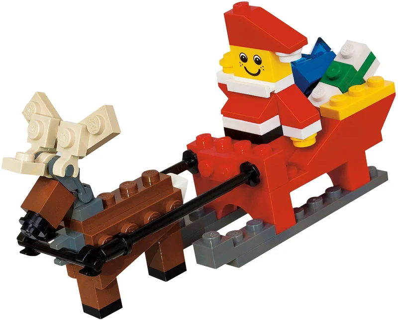 Santa with Sleigh - View 4