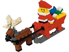 Santa with Sleigh - View 4
