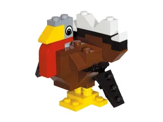 LEGO 40011-1 Thanksgiving Turkey — 53 pieces, released 2010