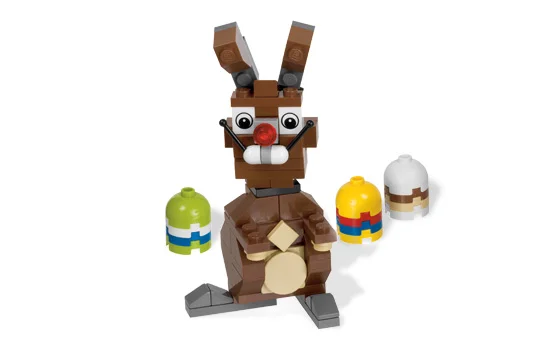 Easter Bunny with Eggs - View 2