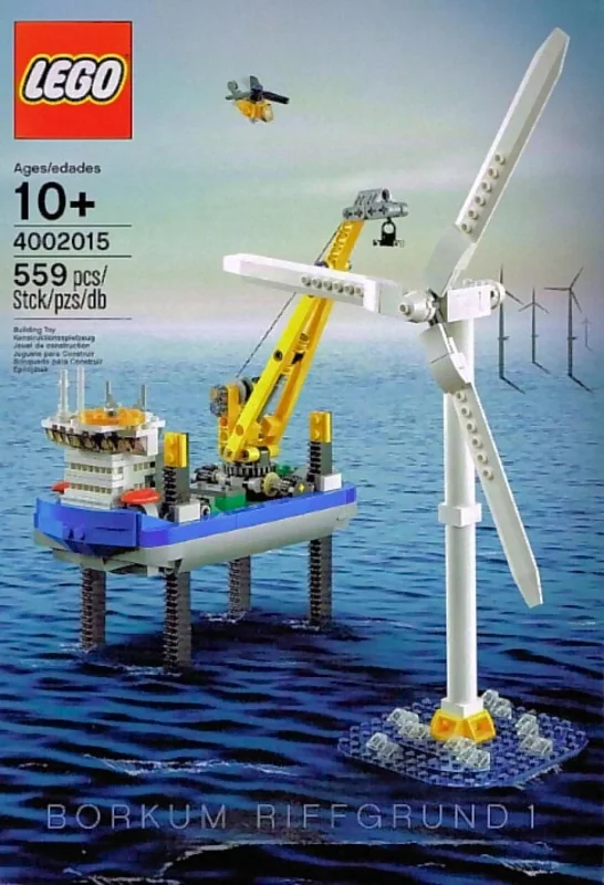 LEGO 4002015-1 Borkum Riffgrund 1 — 559 pieces, LEGO Exclusive theme