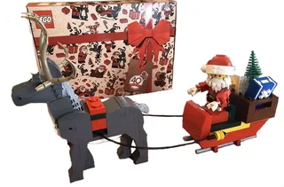 LEGO 4002018-1 Santa and Reindeer — 1099 pieces, LEGO Exclusive theme