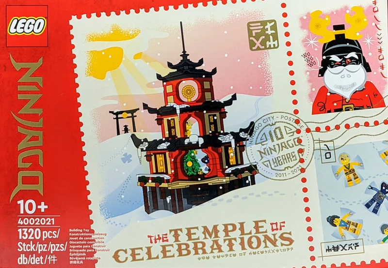 LEGO 4002021-1 The Temple of Celebrations — 1312 pieces, LEGO Exclusive theme