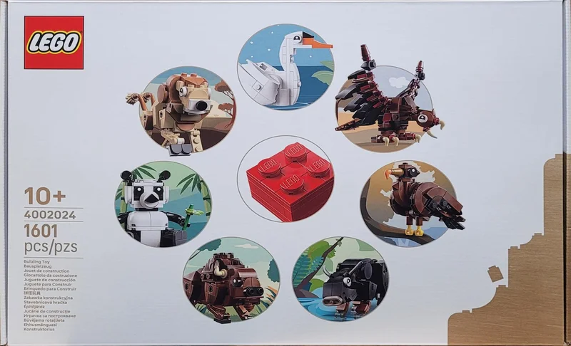 LEGO 4002024-1 LEGO Factories National Animals — 1601 pieces, LEGO Exclusive theme