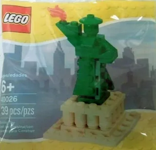LEGO 40026-1 Statue of Liberty — 39 pieces, released 2012