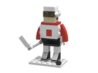 LEGO 40037-1 Hockey Player — 43 pieces, released 2012