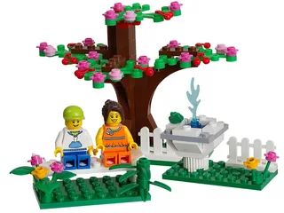 LEGO Springtime Scene