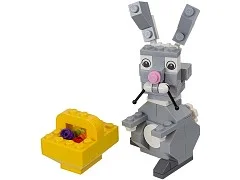 Easter Bunny with Basket - View 3