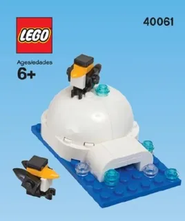 LEGO 40061-1 Igloo — 40 pieces, LEGO Brand Store theme