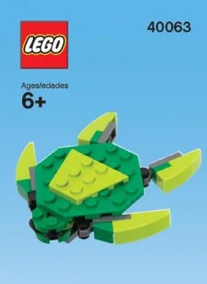 LEGO 40063-1 Turtle — 33 pieces, LEGO Brand Store theme
