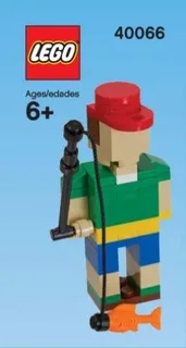 LEGO 40066-1 Fisherman — 38 pieces, LEGO Brand Store theme