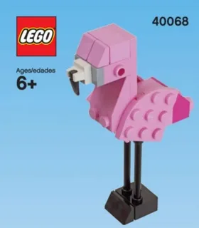LEGO 40068-1 Flamingo — 31 pieces, LEGO Brand Store theme