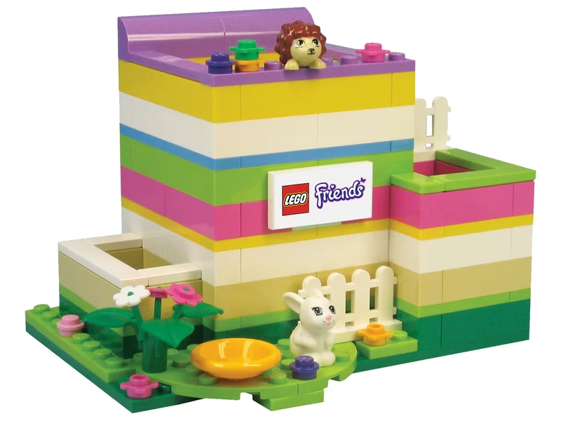 Friends Pencil Holder - LEGO Set 40080-1 - 2013