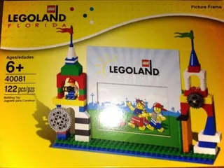 LEGO 40081-1 LEGOLAND Picture Frame - Florida Edition — 122 pieces, Legoland Parks theme