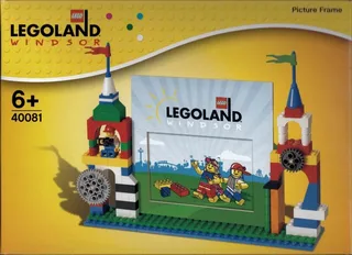 LEGO 40081-5 LEGOLAND Picture Frame - Windsor Edition — 122 pieces, Legoland Parks theme