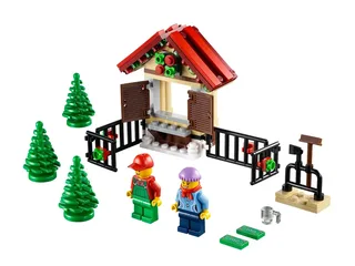LEGO 40082-1 Christmas Tree Stand — 115 pieces, released 2013