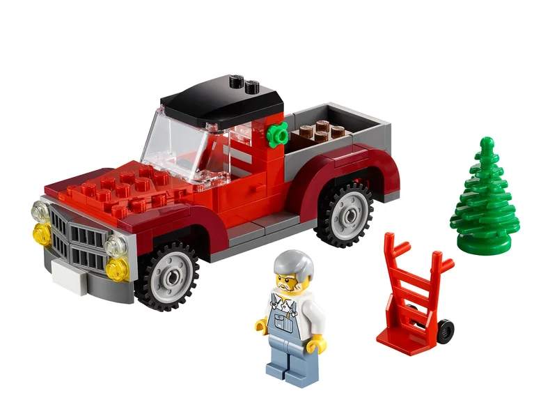 LEGO 40083-1 Christmas Tree Truck — 118 pieces, released 2013