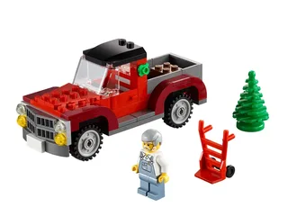 LEGO 40083-1 Christmas Tree Truck — 118 pieces, released 2013