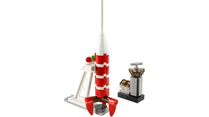 LEGO 40103-1 Rocket — 48 pieces, released 2014