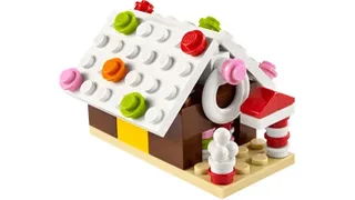 LEGO 40105-1 Gingerbread House — 54 pieces, released 2014