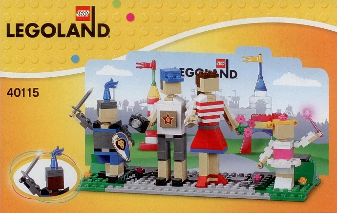 LEGO 40115-1 LEGOLAND Entrance with Family — 272 pieces, Legoland Parks theme