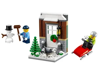 LEGO 40124-1 Winter Fun — 107 pieces, released 2015