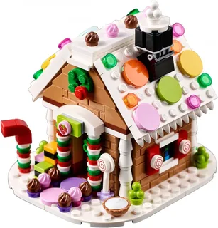 LEGO 40139-1 Gingerbread House — 277 pieces, released 2015