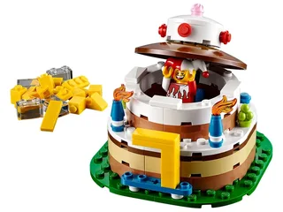 LEGO Birthday Table Decoration