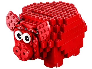 LEGO 40155-1 Piggy Coin Bank — 148 pieces, released 2015