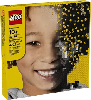 LEGO 40179-1 Personalised Mosaic Portrait — 4502 pieces, released 2016