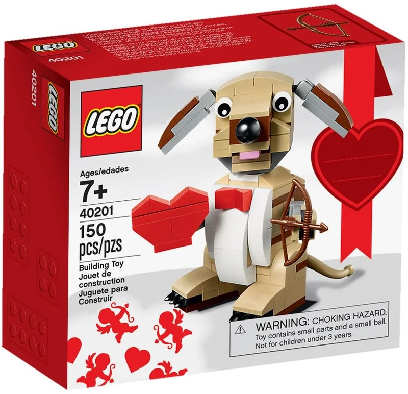 Valentines Cupid Dog - View 2