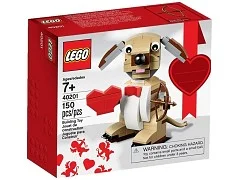 Valentines Cupid Dog - View 2