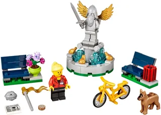 LEGO 40221-1 Fountain — 105 pieces, released 2016