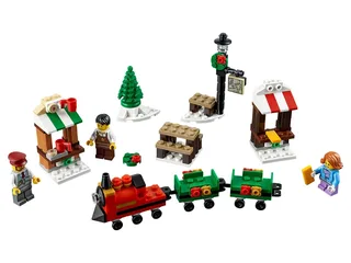 LEGO 40262-1 Christmas Train Ride — 169 pieces, released 2017
