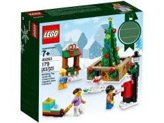 Christmas Town Square - View 2