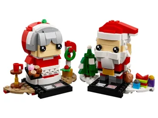 LEGO 40274-1 Mr. Claus & Mrs. Claus — 341 pieces, released 2018