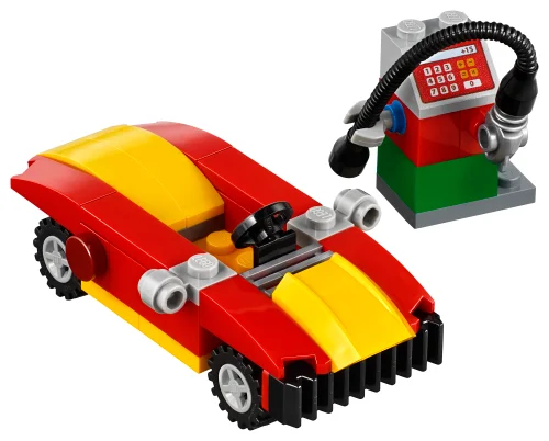 Car and Petrol Pump - LEGO Set 40277-1 - 2018